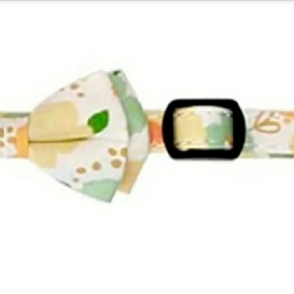 NWT Adjustable Bow Cat Collar, 8-12